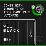 WD BLACK P10 Game Drive Black USB 3.2 Gen 1 - 2TB | 4TB | 5TB | 6TB