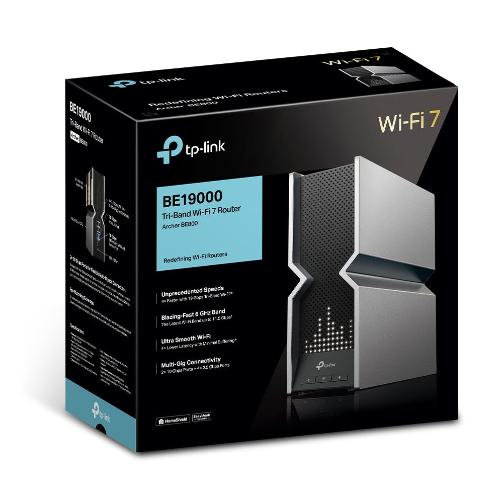 Tp-Link Archer BE800 BE1900 Tri-Band WiFi 7 Router