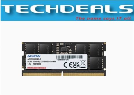 ADATA SODIMM DDR5-5600 CL46 | 16GB | 32GB |