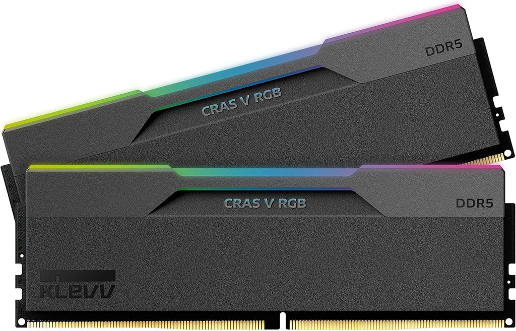 KLEVV CRAS V RGB DDR5 6000 CL30 (32GB x 2) Black | White