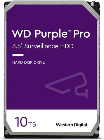 WD Purple Pro 3.5" SATA 6Gb/s HDD for Surveillance - 8TB | 10TB | 12TB | 14TB | 18TB