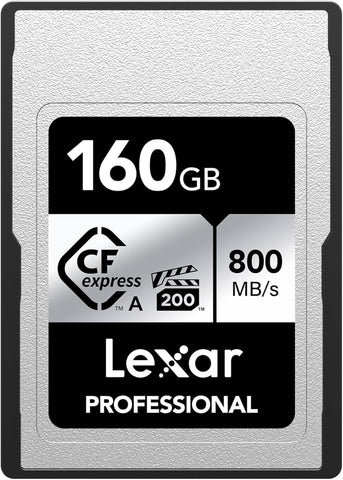 Lexar Professional CFexpress 160GB Type A Card SILVER Series