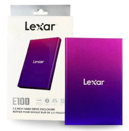 Lexar E100 2.5 inch SATA Hard Drive Enclosure