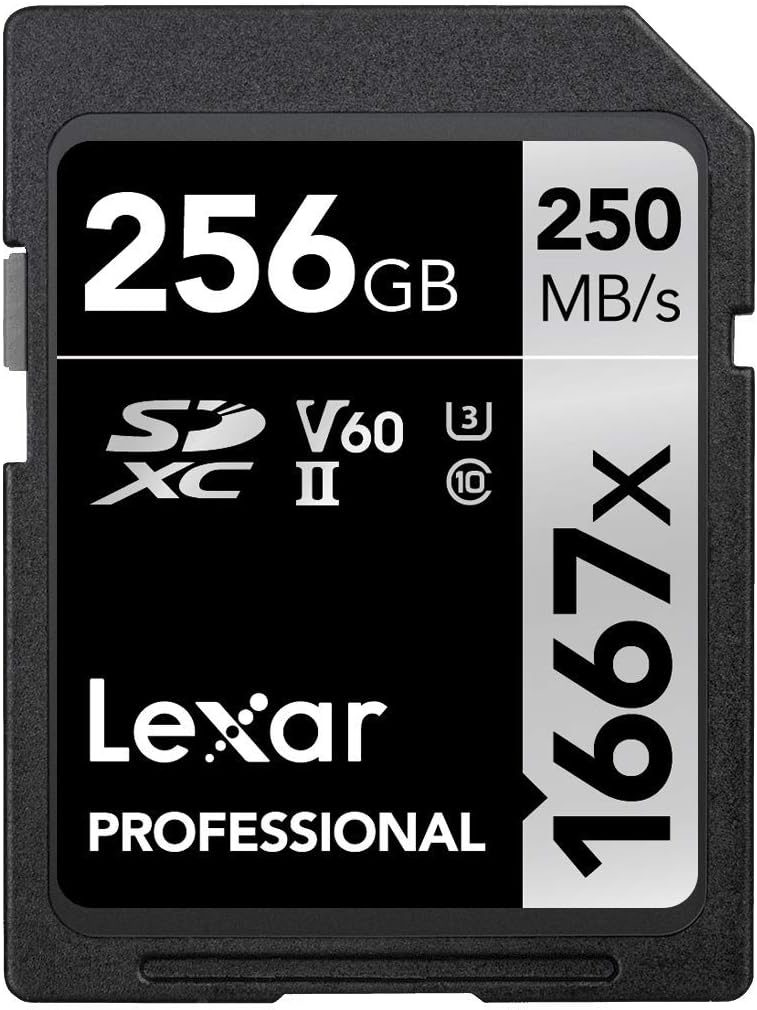 Lexar Professional 1667x SDXC UHS-II Card SILVER Series - 64GB | 256GB