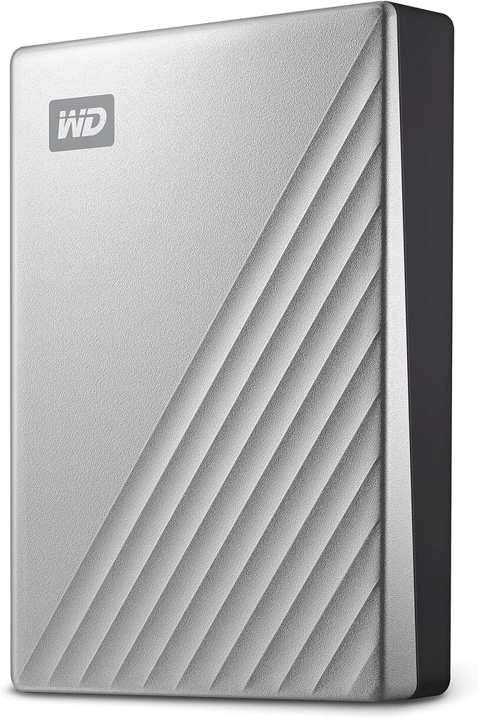 WD My Passport Ultra for Mac Silver USB-C - 2TB | 4TB | 5TB | 6TB