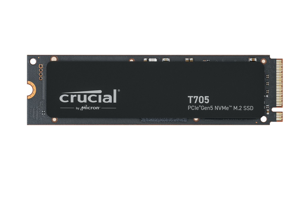 Crucial T705 PCIe Gen5 NVMe M.2 SSD - 1TB | 2TB | 4TB