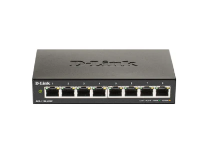 D-Link DGS-1100-08V2 8-Port Gigabit Lite Easy Smart