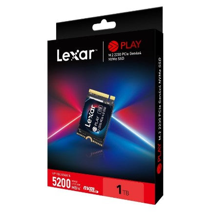 LEXAR PLAY 1TB M.2 2230 SSD (TLC 3D NAND)