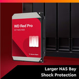 WD Red Pro 3.5" NAS HDD 7200RPM SATA 6Gb/s - 2TB | 4TB | 6TB | 8TB | 10TB | 12TB | 14TB | 16TB | 18TB