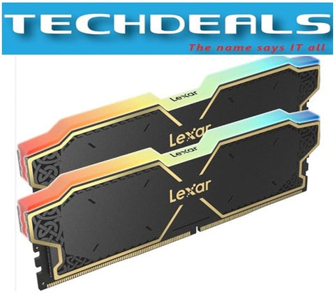 Lexar Thor RGB 32GB(16Gx2) 6000Mhz DDR5 CL38 Black