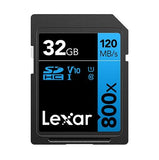 Lexar High-Performance 800x SDHC/SDXC UHS-I Card BLUE Series - 32GB | 128GB