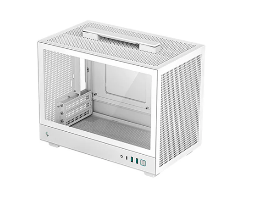 Deepcool CH160 TG ITX Case White