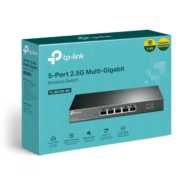 Tp-Link SG105-M2 5-port 2.5G Multi-Gigabit Switch