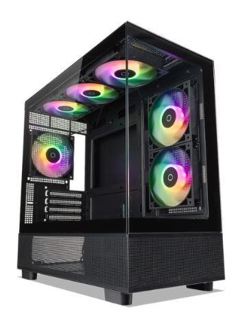 Tecware Infinity M ARGB M-Atx TG Case (Omni Link) Black