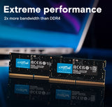 Crucial DDR5 5600Mhz Sodimm Laptop | 48GB | 64GB