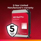 WD Red Pro 3.5" NAS HDD 7200RPM SATA 6Gb/s - 2TB | 4TB | 6TB | 8TB | 10TB | 12TB | 14TB | 16TB | 18TB