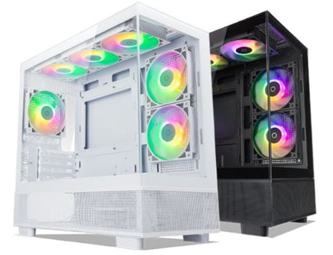 Tecware Infinity M ARGB M-Atx TG Case (Omni Link) White