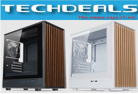 Tecware Timber M High Airflow M-Atx TG Case 4xFans | Black | White