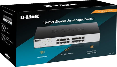 D-Link DGS-1016C 16-Port Gigabit Switch