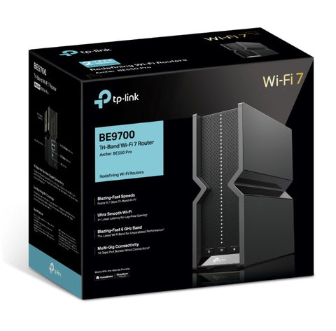 TP-Link Archer BE550 PRO BE9700 Tri-Band WiFi7 Router