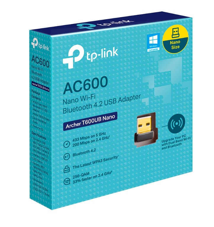 Tp-Link Archer T600UB Nano AC600 W/B.T4.2