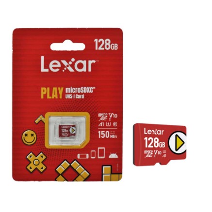 Lexar PLAY microSDXC UHS-I Card - 128GB | 256GB | 1TB