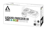 Arctic Liquid Freezer III 280 A-RGB Liquid Cooler White