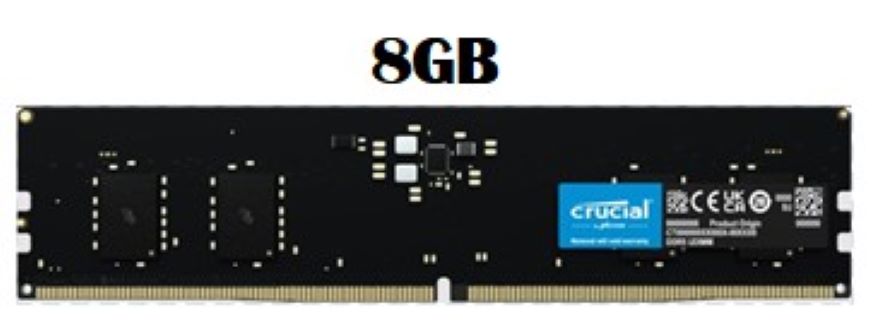 Crucial DDR5 5600Mhz Udimm Desktop 8GB | 16GB | 32GB | 64GB