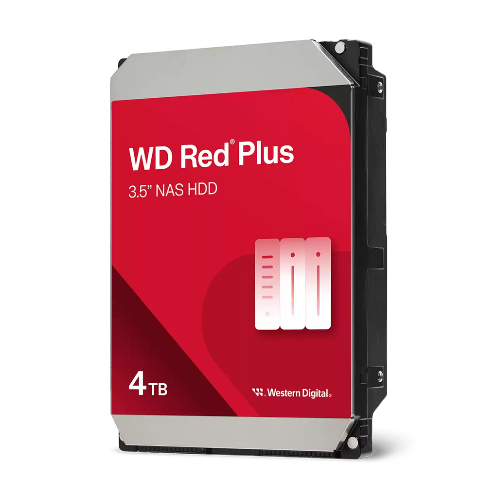 WD WD40EFPX Red Plus 4TB 3.5" HDD