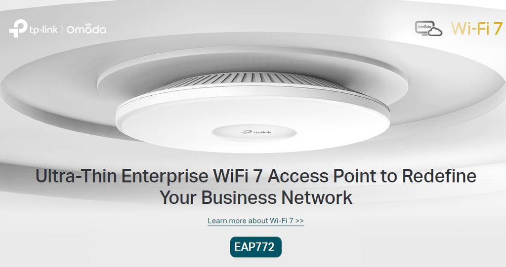 Tp-Link BE11000 Ceiling Mount Tri-Band Wi-Fi 7 Access Point