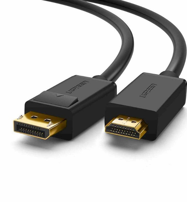 Ugreen10204 DP Male to HDMI Male Cable 5mtr Black