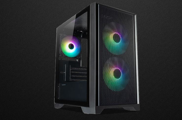 Tecware NEO M2 High Airflow mATX TG Case w/3*ARGB Fans – TechDeals Pte Ltd