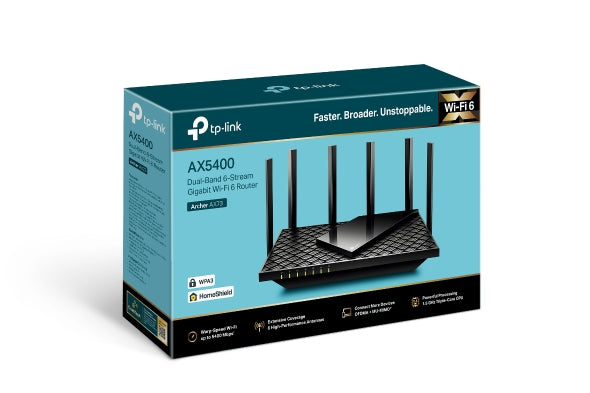 Archer AX73 AX5400 Dual-Band Gigabit Wi-Fi 6 Router